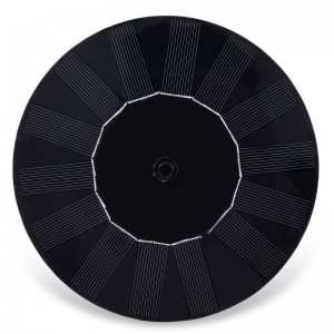 Fattain Fountain พลังงานแสงอาทิตย์ Birdbath น้ำพุ, 1.4 วัตต์แผงเซลล์แสงอาทิตย์ชุดปั๊มน้ำพลังงานแสงอาทิตย์ลอยน้ำพุชุดน้ำพุพลังงานแสงอาทิตย์น้ำพุ